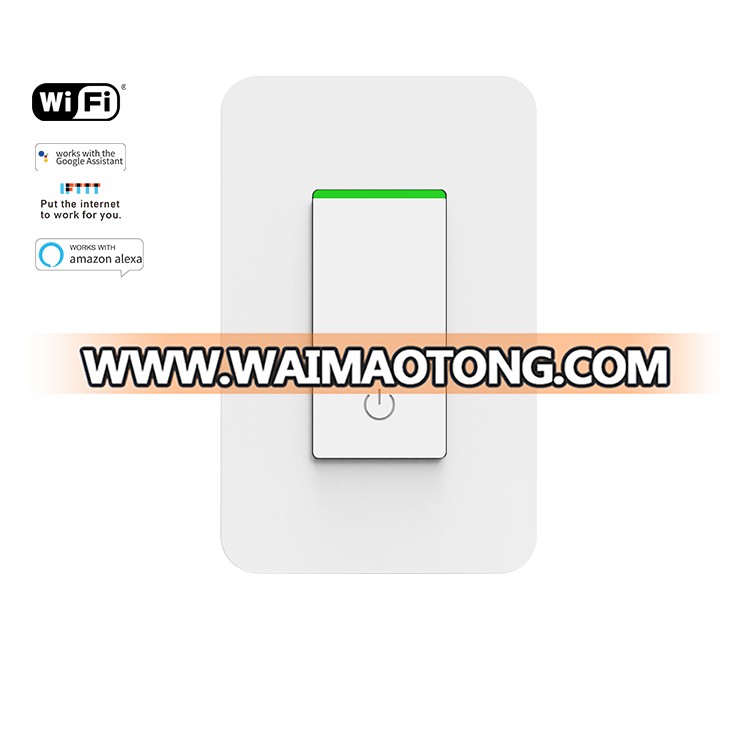 New model US standard Wifi light Switch Smart home wifi wall switch