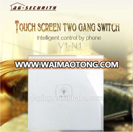 Touch Screen Remote Control Shutter Switch Smart WiFi Curtain Switch